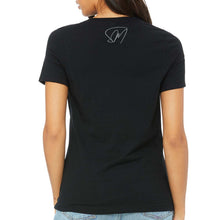 Load image into Gallery viewer, Ladies V-Neck (Black)